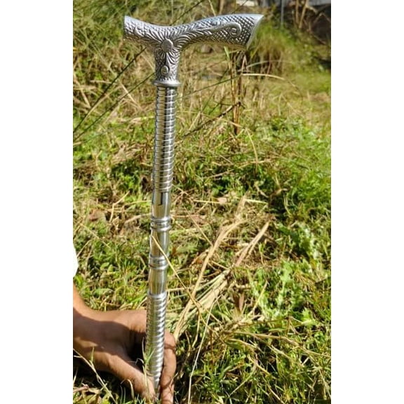 NAUTICALMARTUS BY Elite Gear Tactical Aluminum Walking Stick Premium Gift for Outdoor Enthusiasts Safety and Style Ideal for Hiking Gift