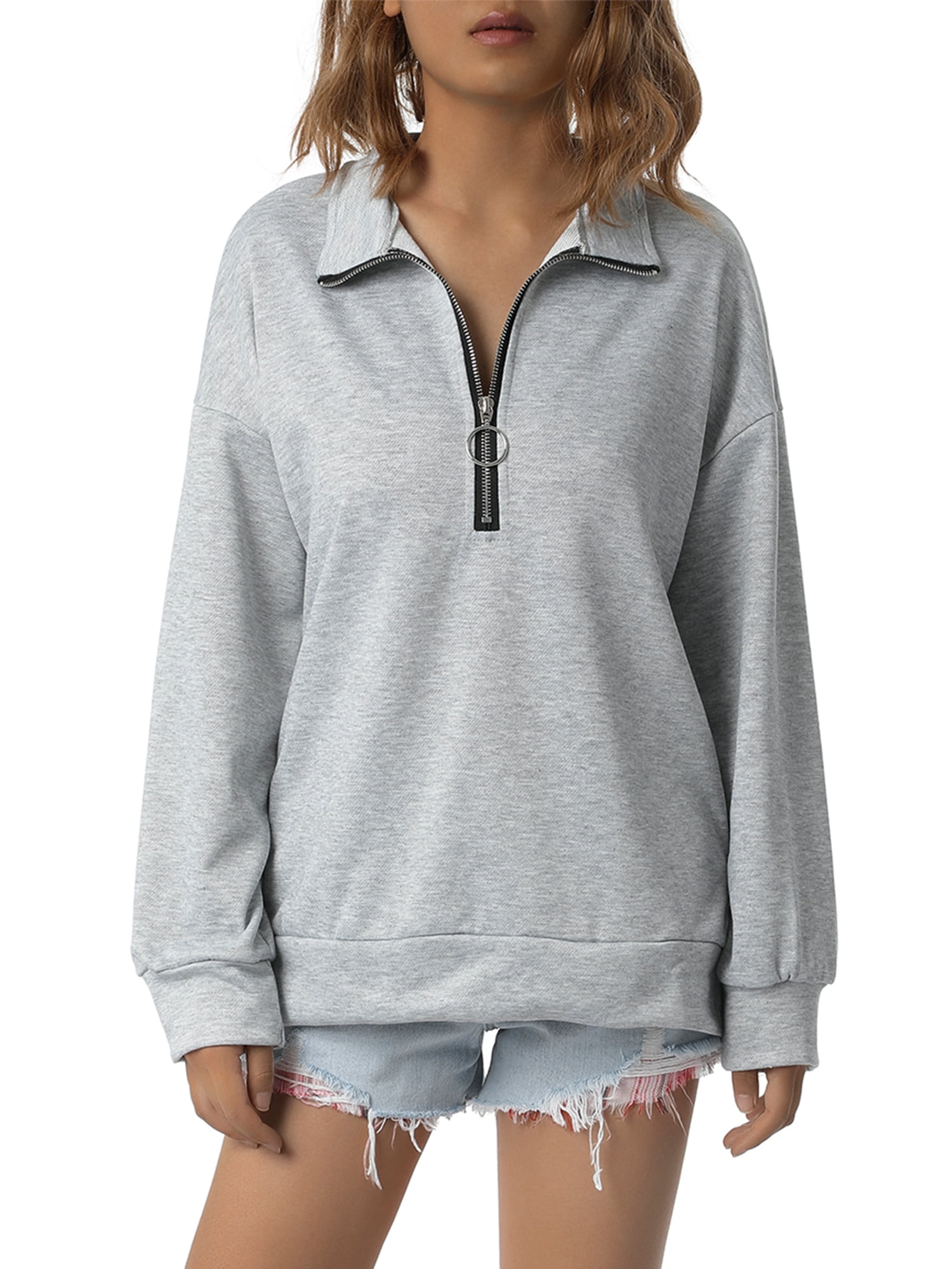 half zip activewear