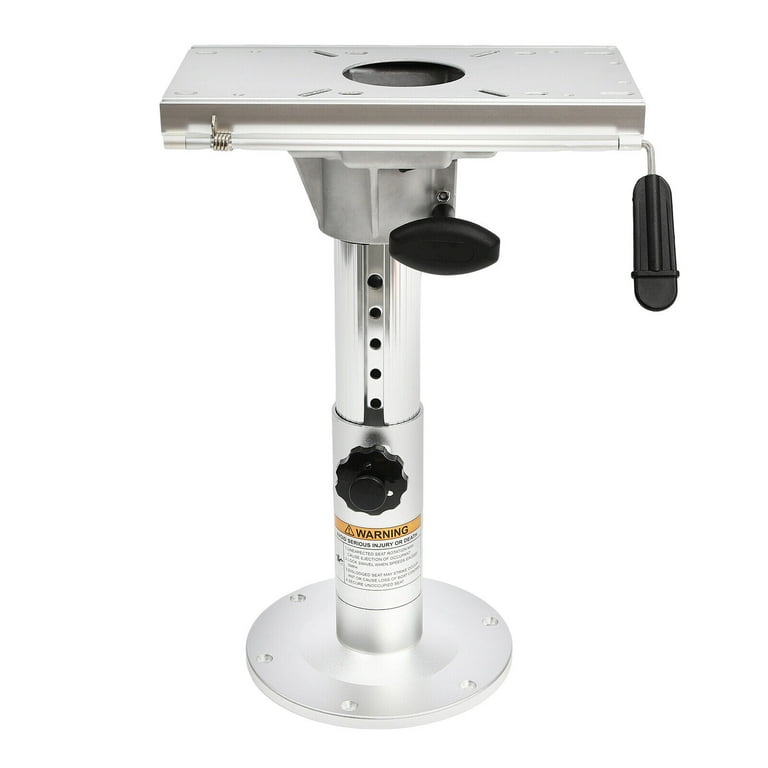Adjustable Boat Seat Pedestal, Adjustable Height from 13 to 19
