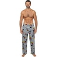 thumbnail image 2 of Disney Mens Pants Fun Print Pajama Lounge Pants Joggers, Gray, Size: XLarge, 2 of 3