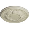 thumbnail image 3 of Ekena Millwork 11 3/4"OD x 1 1/4"P Wakefield Ceiling Medallion (Fits Canopies up to 3 5/8"), Hand-Painted Clear Yellow, 3 of 7