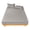 Dark Gray, variant on Xoxingysm Four-Piece Set Solid Color Japanese Yarn Dyed Single Bed Cover Pillowcase Set Bed Sheet and Pillow Case + 1 Pair