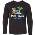 thumbnail image 3 of Inktastic Maui Hawaii Cute Vacation Long Sleeve Youth T-Shirt, 3 of 5