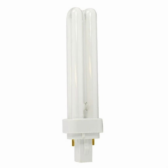 Sylvania 18W CF18DD/835/ECO G24D-2 2-Pin Compact Fluorescent Light Bulb