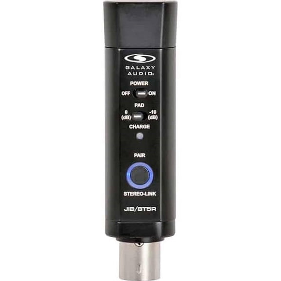 Galaxy Audio JIBBT5R JIBBT5R Portable Wireless XLR Bluetooth 5.0 Receiver