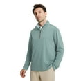 thumbnail image 2 of DTWOOO Men's Quarter Zip Golf Pullover Men Mock Neck Sweatshirts Dry Fit Long Sleeve Performance Wicking 1/4 Zip Pullover, 2 of 8