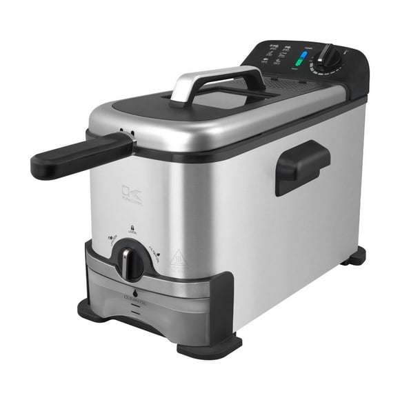 Kalorik Oil Filtration Deep Fryer FT 43721, 3.2 QT Capacity
