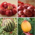 thumbnail image 3 of 100 reusable 20 inch plastic mesh bags for agricultural products, seafood steaming bags, bags for crabs, clams, crayfish, and bags for storing potatoes and onions, 3 of 7