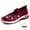 Jujube Red 1, variant on Plum Blossom Women's Shoes, with A Grip Sole, Skin Friendly Breathable Insole, Lightweight and Comfortable, Multi-functional Casual Shoes, Suitable for Daily Commuting
