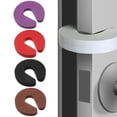 thumbnail image 6 of 4PCS New Kitchen Bedroom Foam Door Clip Door Stopper Finger Protector Guard Baby Kids Safety PINK, 6 of 8