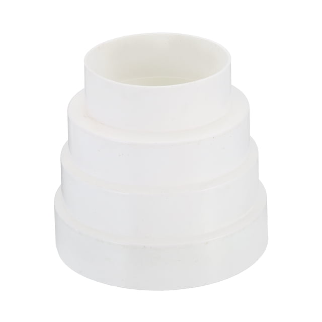 Unique Bargains 3.2' à 4.7' Réducteur de Conduit, Conduit de Connexion Adaptateur en Ligne d'Augmentation