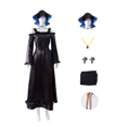 thumbnail image 5 of Vestido de cosplay de Anime Alice Lendrott, disfraz de mucama, sombrero para mujer, atuendo de mucama, pendientes, collar, traje de demonio para carnaval de Halloween, 5 of 5
