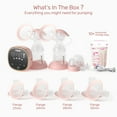 thumbnail image 5 of NCVI Double Electric Breast Pumps, Portable Dual Breastfeeding Milk Pump with 4 Size Flanges, 4 Modes & 9 Levels, LED Display, 5 of 8