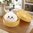 thumbnail image 4 of MInHoues Mystery Plush Dumpling Squishies, 5.9" Sensory Stress Relief Steamed Dumpling Stuffed Toys, Giant Dumpling Fidget Toys for Kids Adults Anxiety Relief Party Favor, 4 of 5
