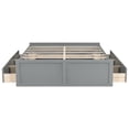 thumbnail image 6 of Bellemave Queen Bed with 6 Drawers, Wood Queen Size Platform Bed with Storage, Storage Bed Frame for Teens Adults (Gray）, 6 of 7