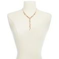 thumbnail image 2 of New Inc Rose Gold-Tone Multi-Crystal Lariat Necklace $44.50, 2 of 2