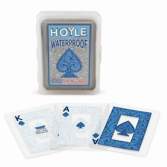 United States Playing Card  Hoyle Clear Wterproof Playing Cards