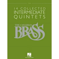 14 Collected Intermediate Quintets: Tuba (B.C.), (Paperback)
