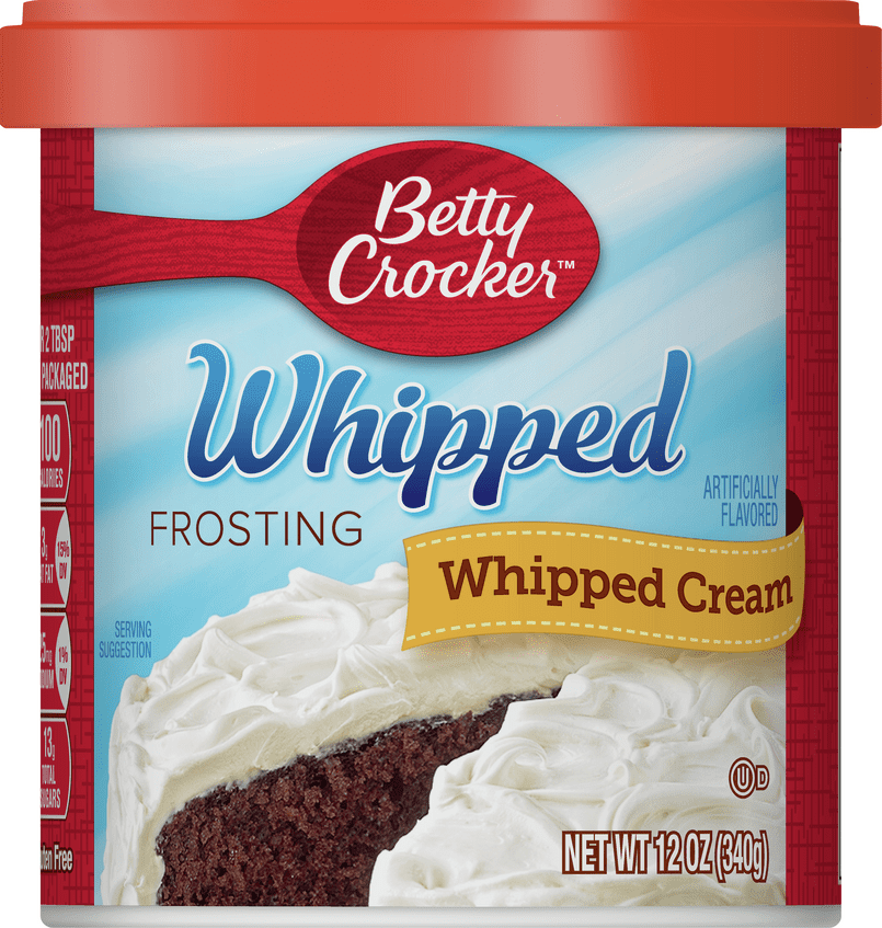 Betty Crocker Gluten Free Whipped Cream Frosting 12 Oz