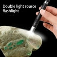 thumbnail image 4 of UV Flashlight Torch Function Stains Rechargeable Ultraviolet Jade Sterilization Medical Equipment Banknote Professional 1913A Yellow, 4 of 8
