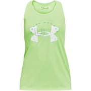 Under Armour Girl's Tech BL Loose Quirky Lime T-Shirt