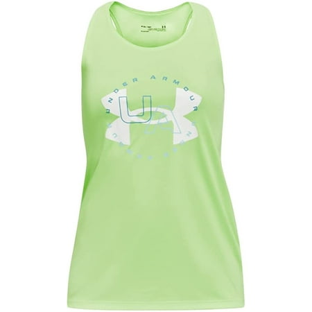Under Armour Girl's Tech BL Loose Quirky Lime T-Shirt