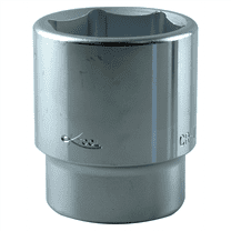 K-Tool 24140 1-1/4" x 3/4" Drive 6pt Fractional SAE Chrome Standard Socket
