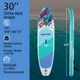 thumbnail image 4 of XKZJPG Inflatable Paddle Board with Premium SUP Board Accessories Non-Slip Comfort Deck for Youth & Adults, 4 of 6