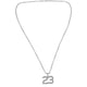 thumbnail image 1 of Collar con número personalizado para hombre y mujer, cadena para el cuello, collar con número 23, 1 of 8