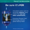 thumbnail image 5 of PUR PLUS Faucet Mount Water Filtration System, Horizontal, Brass, PFM410F, 5 of 11