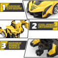 thumbnail image 4 of Robot transformador BLUEJAY RC Car a escala 1:18 para niños de 4 a 12 años, 4 of 6