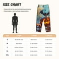 thumbnail image 4 of Halloween Pajama Pants Women, Halloween Bat Pumpkin Autumn Halloween Costumes Sweatpants Soft Sleep Lounge Pants, Casual PJ Bottoms Pants with Pockets, 4 of 7