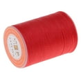 thumbnail image 3 of S SERENABLE Flat Waxed Thread for Leather Sewing, 93 Yards 0.65mm Leather Thread Waxed String Polyester Cord for DIY Hand Leather Craft Stitching Bookbinding ,Red, 3 of 6