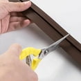 thumbnail image 5 of Under Door Draft Stopper for Exterior Doors, Door Sweep Sound Proofing for Bottom of Door, Door Soundproofing Noise Blocker, Under Door Gap Filler Soundproof Seal Strip, Gray, 5 of 8