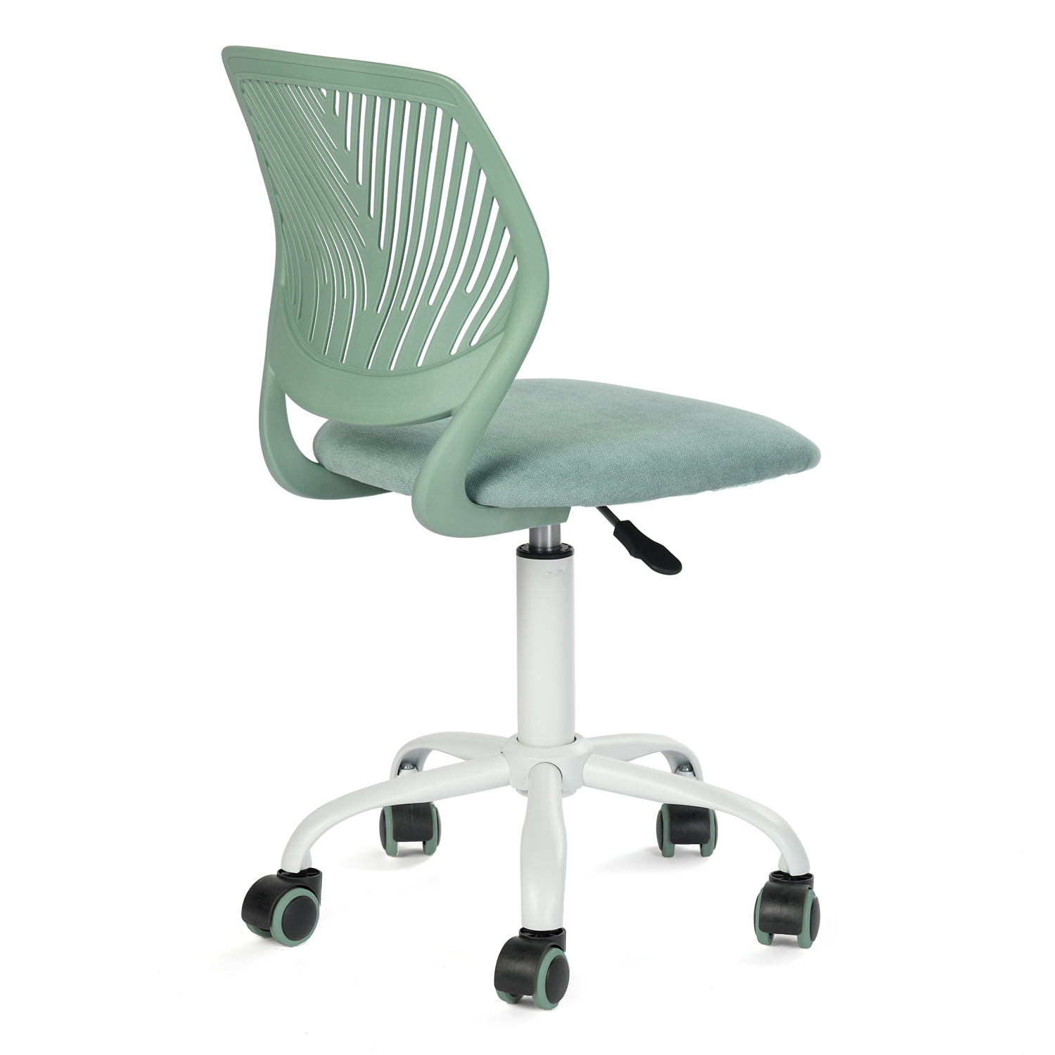 Homy Casa Adjustable Video Game Chair Swivel Computer Chair for Gaming, Study Home Office, Green