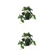 thumbnail image 3 of Plantas artificiales Bewildely hoja de tortuga planta falsa decoración de pared interiores exteriores, 3 of 6