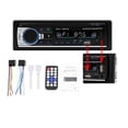 thumbnail image 1 of New 1 DIN 12V/24V Car Stereo FM Car Radio Bluetooth MP3 Player Audio Bluetooth Phone USB/SD MMC Port ISO Connection In Dash ,Easy to Install, 1 of 7