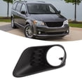 thumbnail image 1 of Fog Light Cover Grille Fog Light Bezel Frame Replacement for Grand Caravan 2011 - 2020 Anti Impact Sturdy Plastic, 1 of 7
