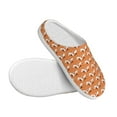 thumbnail image 3 of Lsque Sleepy Foxes Pattern Womens Comfort Cotton on Scuff With Memory Foam and Anti-skid Sole Slipper-39/40, 3 of 7
