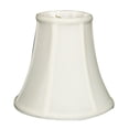 thumbnail image 2 of Royal Designs 8" True Bell Lamp Shade White with Uno, 2 of 5