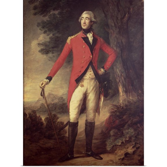 Great BIG Canvas | Rolled Thomas (1727-1788) Gainsborough Poster Print entitled Lord Hastings (1732 1818) Governor of India, 1780s