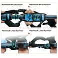 thumbnail image 4 of No Pull Dog Harness, Adjustable Dog Walking Harness with Breathable Padded Vest, Reflective Safe Comfort Pet Vest with Easy Control Handle for Small Medium Large Dogs,Blue/S, 4 of 9