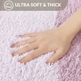 thumbnail image 3 of Exclusivo Mezcla Bathroom Rugs Mat 17x24, Extra Soft Non Slip Absorbent Water Microfiber Bath Rugs, Machine Washable Quick Dry Bath Mats for Bathroom Floor, Shower, Home Decor, Gradient Pink, 3 of 8