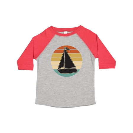 

Inktastic Sailboat Vintage Nautical Sailing Gift Toddler Boy or Toddler Girl T-Shirt