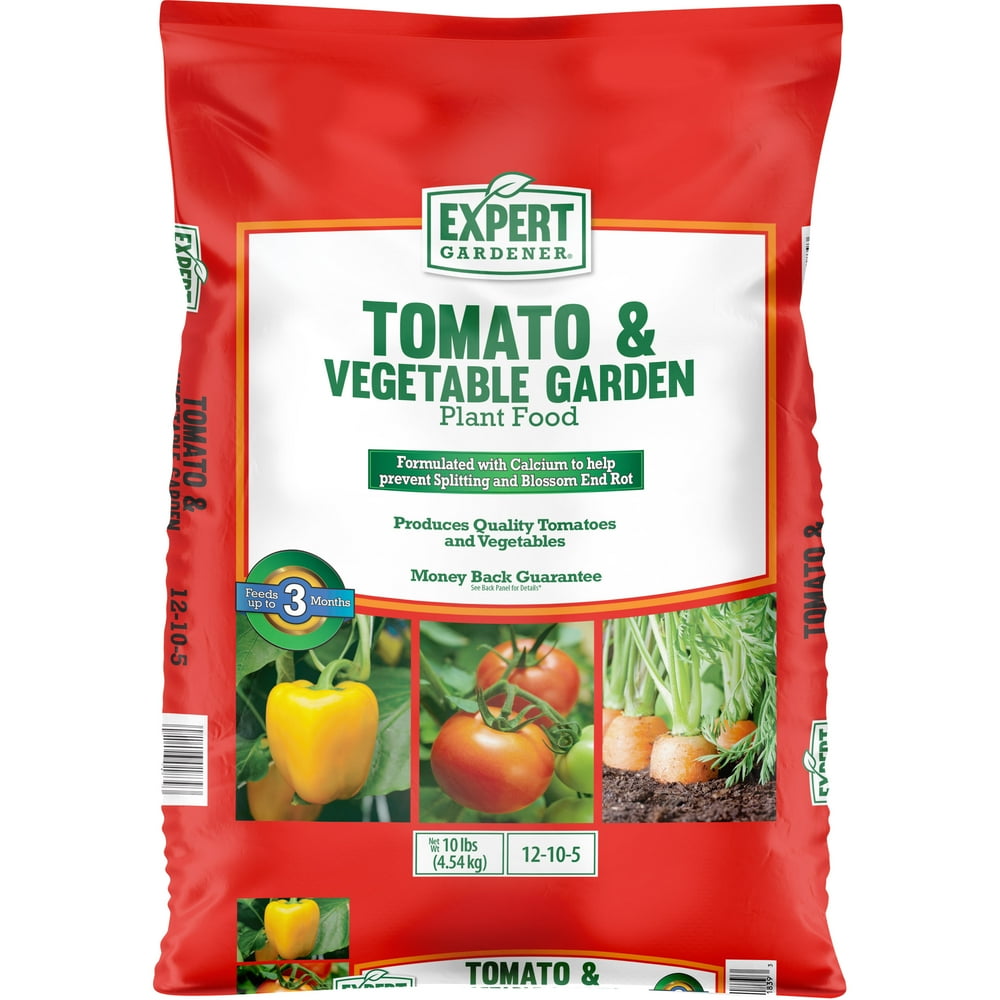 Expert Gardener Tomato & Vegetable Garden Plant Food Fertilizer 12-10-5