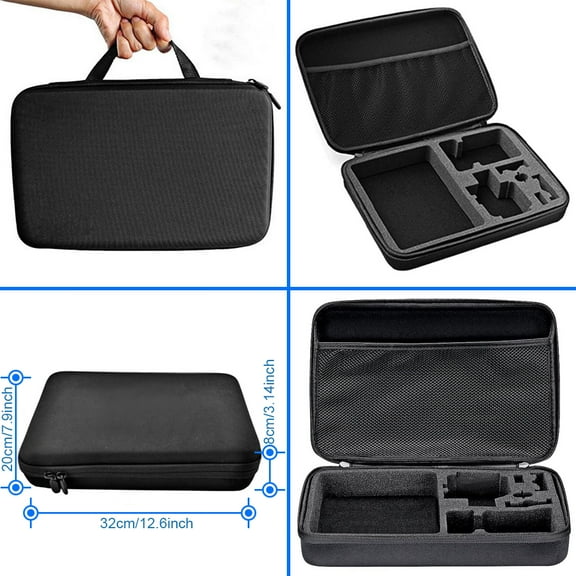 MMOBIEL 50-in-1 Camera Accessory Kit Compatible with GoPro, DJI Osmo, AKASO, Insta360 – Includes Head Mount, Tripod and More