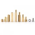 thumbnail image 1 of Peahefy Standoff, M3 Standoff,200pcs M3 PCB Hex Male Female Threaded Brass Standoffs  Screw Nut Assortment Set, 1 of 8