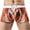 Orange, variant on WREESH Men's Swim Trunks Square Cut Shorts Print Swim Suits Fashion Elastic Waistband Beach Shorts Casual Drawstring Sports Shorts Bathing Suits Purple