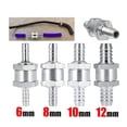 thumbnail image 1 of Valve de Contrôle Unidirectionnelle en Alliage d'Aluminium Valves de Carburant Anti-Retour 6MM 8MM 10MM 12MM, 1 of 10