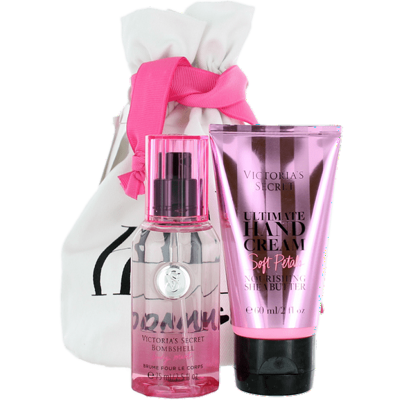 Bombshell by Victoria's Secret For Women SET: Body Mist 2.5oz + Hand Cream 2.0oz